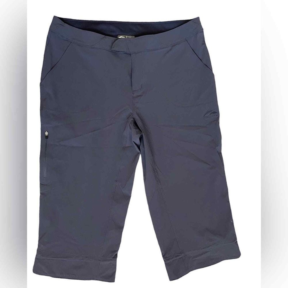 Golite- Women's Outdoor Fitness Tech Multi Pocket Capri Pants - Size 10 -‎ Gray